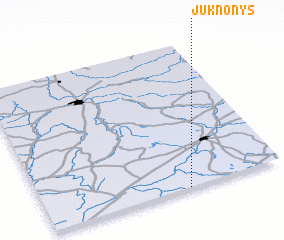 3d view of Juknonys