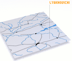 3d view of Lyakhovichi