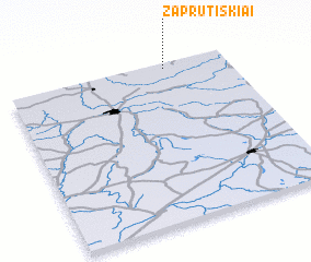 3d view of Zaprutiškiai