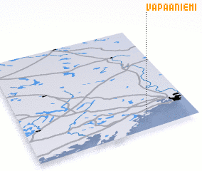 3d view of Vapaaniemi