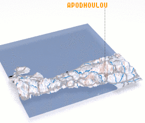 3d view of Apodhoúlou