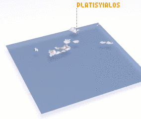 3d view of Platís Yialós