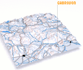 3d view of Gábrovon