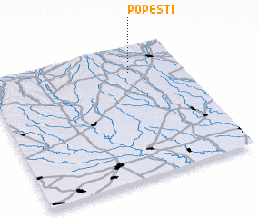 3d view of Popeşti