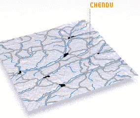 3d view of Chendu