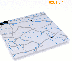 3d view of Užušiliai