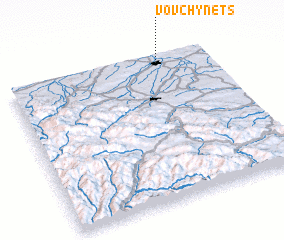 3d view of Vovchynetsʼ