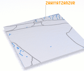 3d view of Zāwiyat Zanzūr