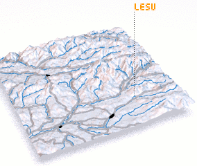 3d view of Leşu