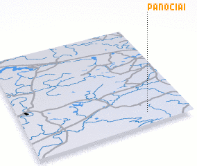 3d view of Panočiai