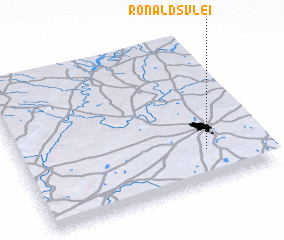 3d view of Ronaldʼs Vlei