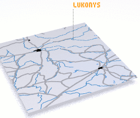3d view of Lukonys