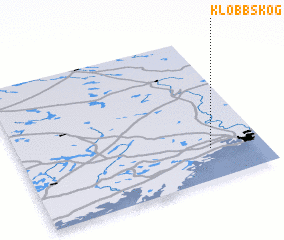 3d view of Klobbskog