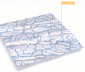 3d view of Mimosa