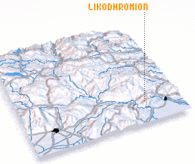 3d view of Likodhrómion