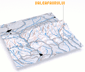 3d view of Valea Faurului