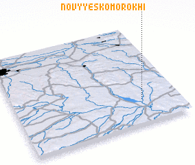 3d view of Novyye Skomorokhi