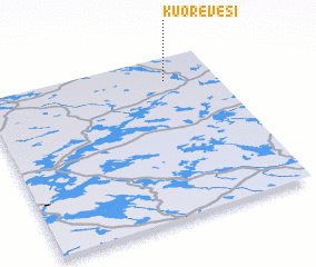 3d view of Kuorevesi