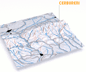 3d view of Cerbureni