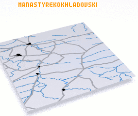 3d view of Manastyrëk Okhladovski