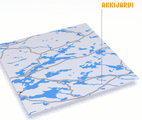 3d view of Akkijärvi