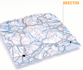 3d view of Orestiní