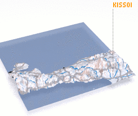 3d view of Kissoí