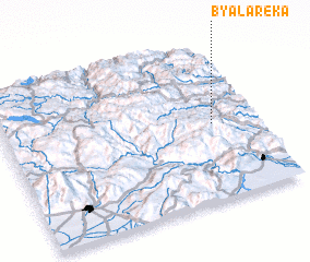 3d view of Byala Reka