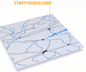 3d view of Staryye Vasilishki