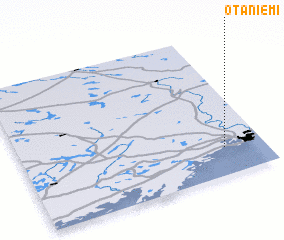 3d view of Otaniemi