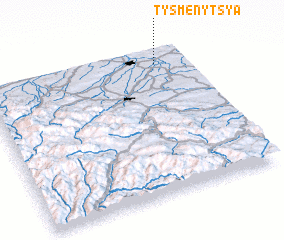 3d view of Tysmenytsya