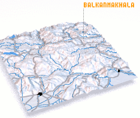 3d view of Balkan Makhala