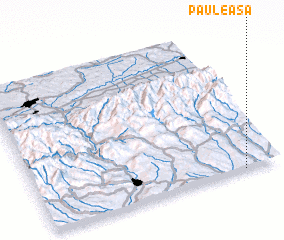3d view of Păuleasa