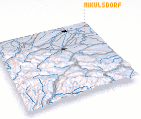 3d view of Mikulʼsdorf