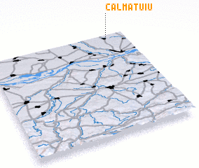 3d view of Călmăţuiu