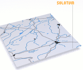 3d view of Solotvin