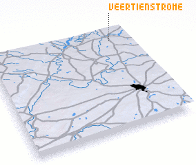 3d view of Veertien Strome