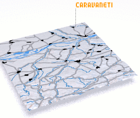 3d view of Caravaneţi