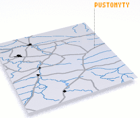 3d view of Pustomyty