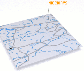 3d view of Miežionys