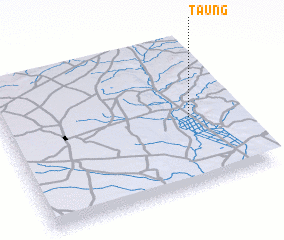 3d view of Taung