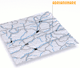 3d view of Adrianu Mare