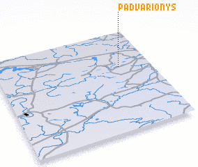 3d view of Padvarionys