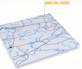 3d view of Daučiuliškės