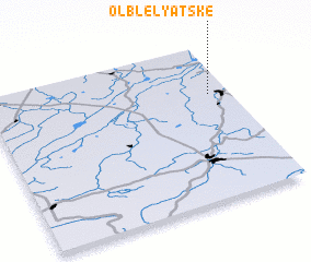 3d view of Olʼble Lyatske