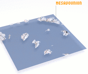 3d view of Mésa Vouníon