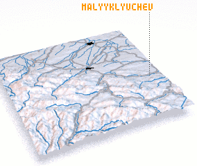 3d view of Malyy Klyuchev