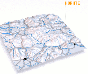 3d view of Koriite