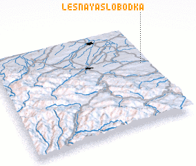 3d view of Lesnaya Slobodka