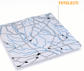 3d view of Ţuţuleşti